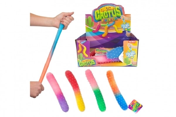 Kaktus antistresová hračka silikonová 24 cm