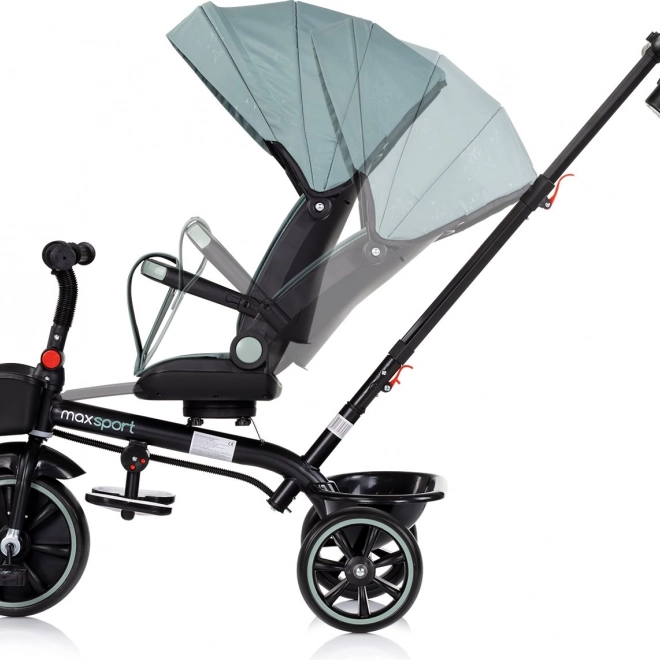 Tříkolka se stříškou 2v1 Chipolino Max Sport Basil