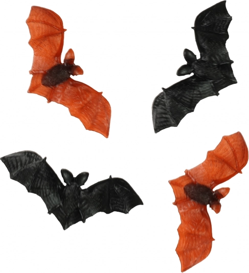 Dekorační netopýři na Halloween, 4 ks