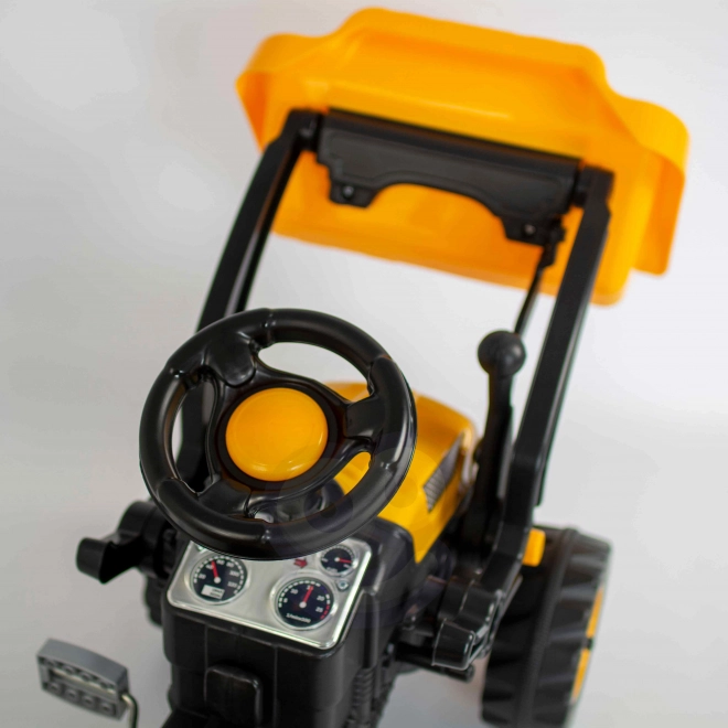 Traktor na pedály s buldozerem Woopie