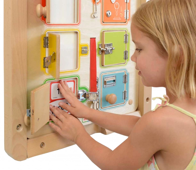 Naučný panel Masterkidz: Otevírání a zavírání zámků