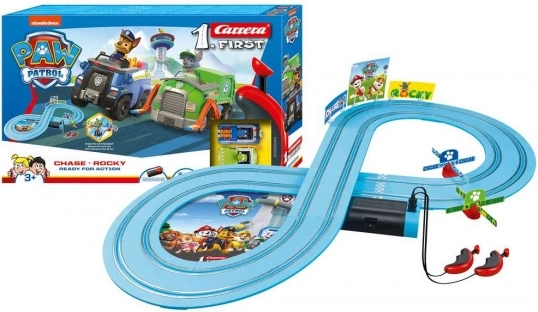 Autodráha CARRERA FIRST Tlapková patrola 2,4 m