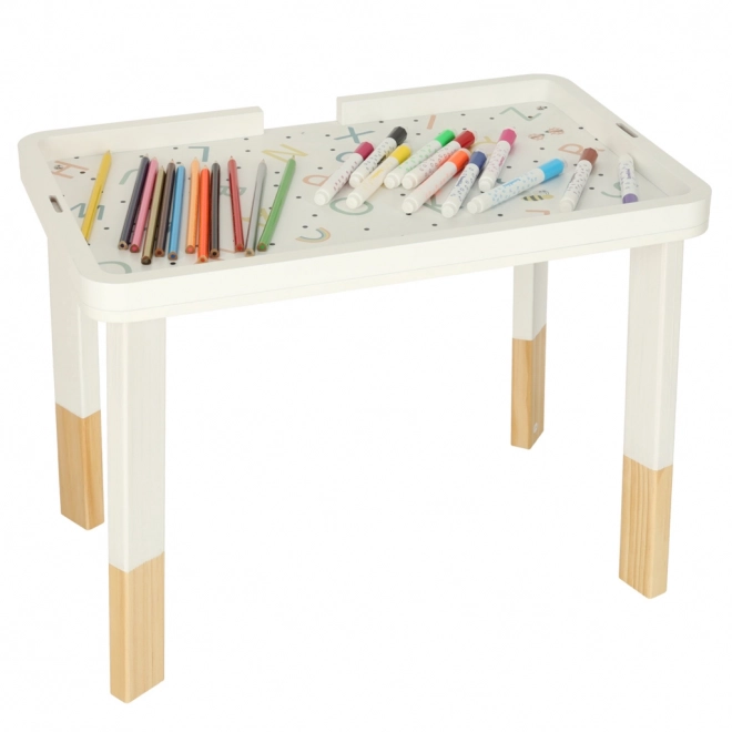 Dřevěný Montessori Stolek pro Děti Lulilo
