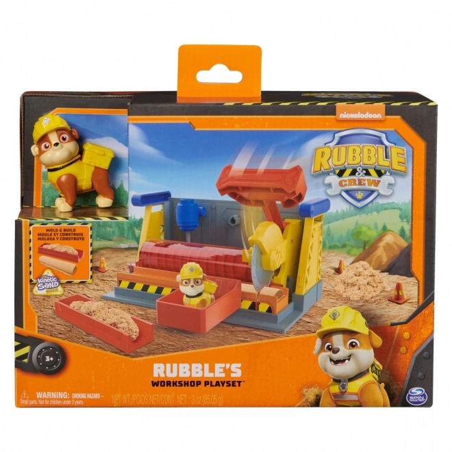 Dílenská sada Psí hlídka Rubble a jeho posádka