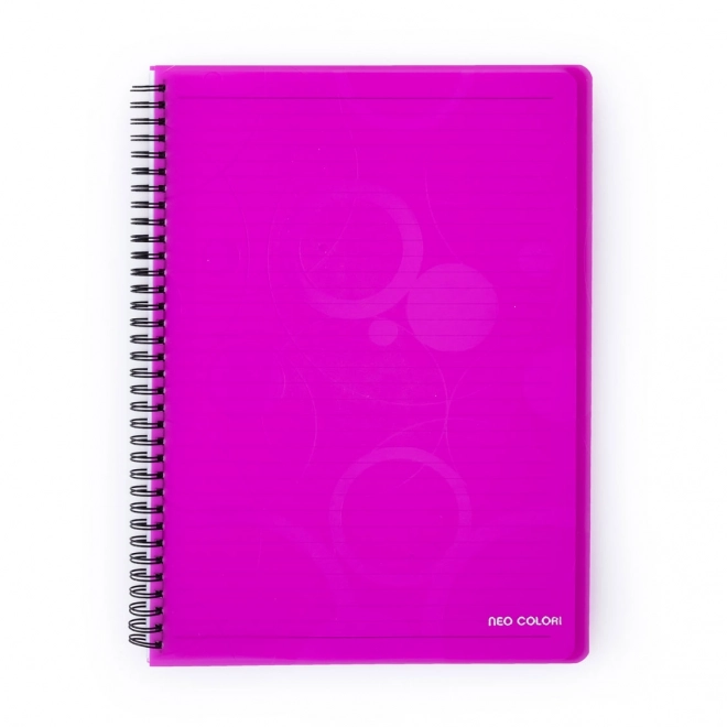 Kroužkový blok A5 Růžový Neo Colori