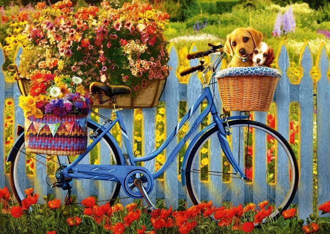 Puzzle Nedělní odpočinek s přáteli