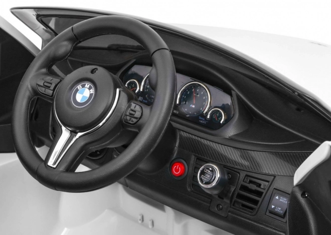 Elektrycké auto BMW X6M pro děti - bílé