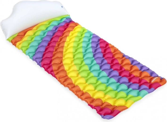 Integrovaný polštář pro pohodlné opalování