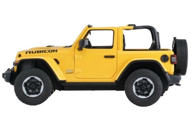 Auto R/C Jeep Wrangler Rubicon 1:14 Rastar – Žlutý