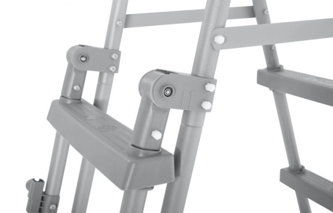 Bezpečná drabinka do bazénu 122 cm Bestway