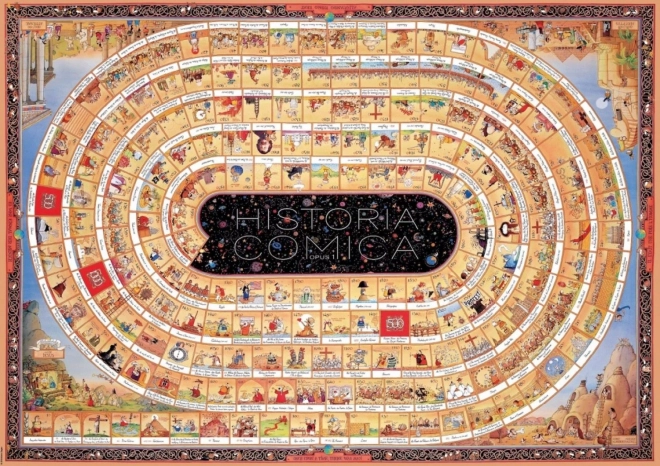 HEYE Puzzle Historia Comica 1 (Legrační historie) 4000 dílků