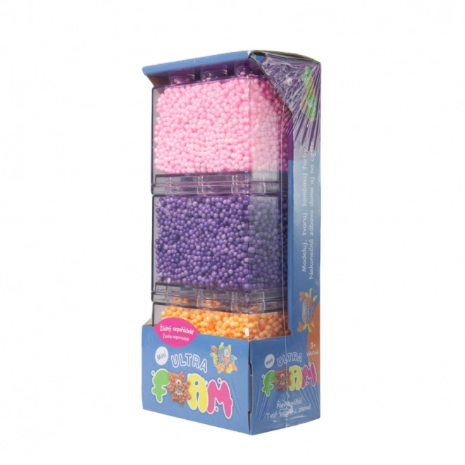 Ultra Foam 3 pack mini (balení 3 kusů růžová, fialová, oranž