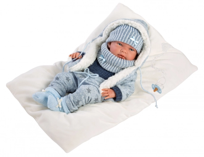 Llorens M738-81 obleček pro panenku miminko NEW BORN velikosti 40-42 cm