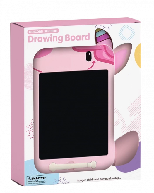 LCD kreslící tabule Veselý jednorožec