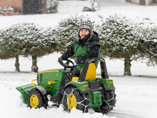 Pedálový traktor RollyX-Trac Premium John Deere s lžící a tichými koly
