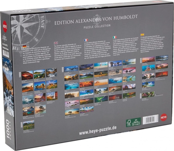 HEYE Puzzle Horský potok, Švýcarsko 1000 dílků