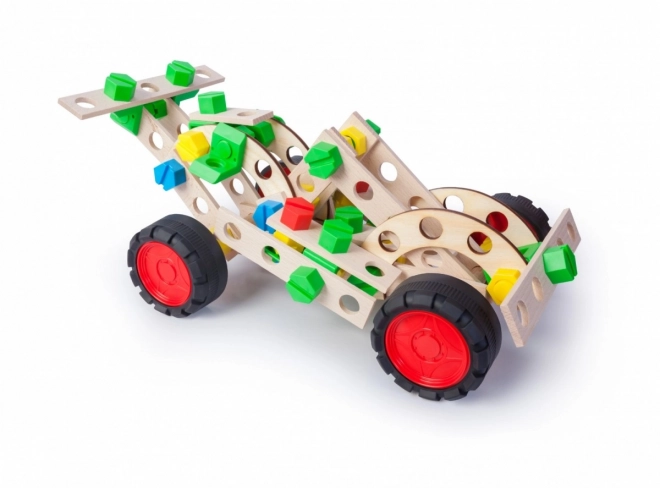 Stavebnice Alexander - Malý Konstruktor Junior - 3v1 Závodní auto