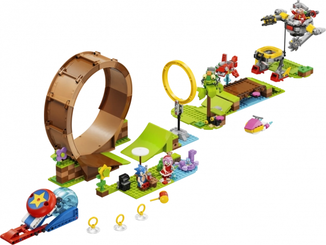 LEGO Sonic the Hedgehog Výzva s Smyčkou v Green Hill