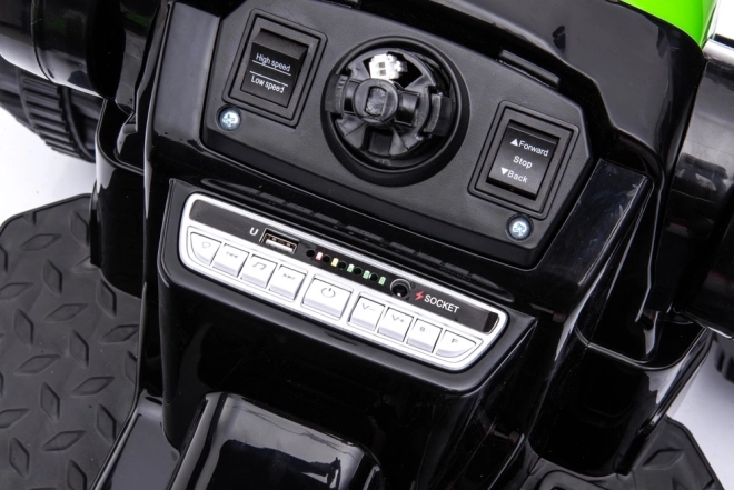 Dětský akumulátorový traktor Bagr s pohyblivým ramenem