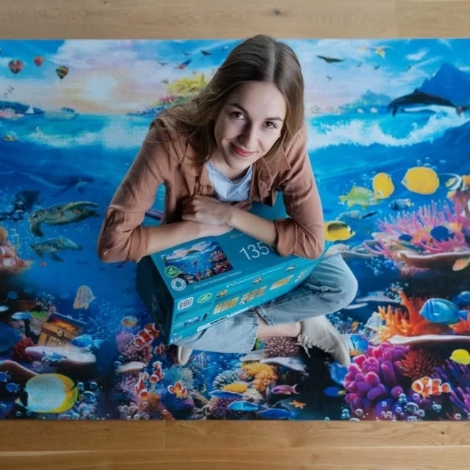 TREFL Puzzle UFT Ponoření do podmořského ráje 13500 dílků