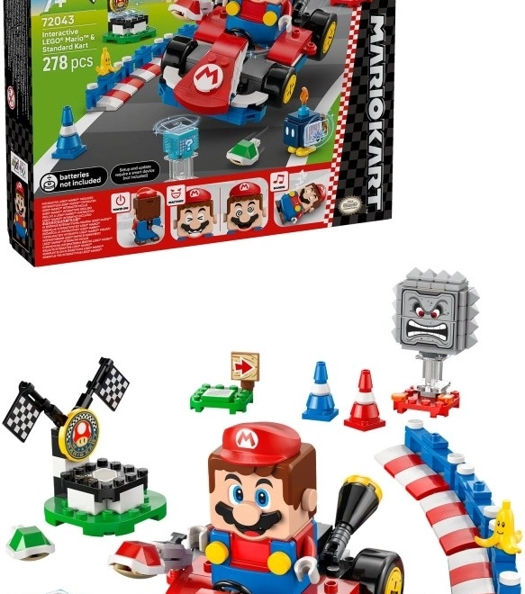 LEGO Super Mario Mario Kart - Interaktivní figurka a Standardní Kart