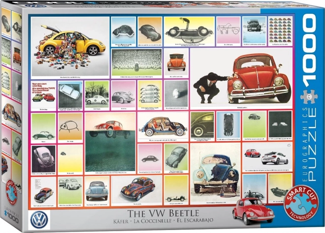 EUROGRAPHICS Puzzle Volkswagen Brouk 1000 dílků