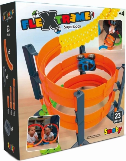FleXtreme sada Superloops – flexibilní smyčky pro závodní dráhu