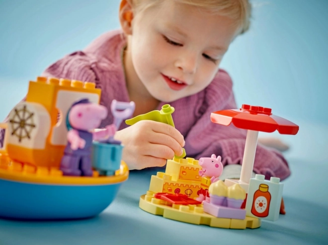 LEGO DUPLO Peppa Pig Výlet lodí