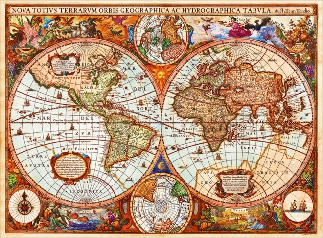 GRAFIKA Puzzle Historická mapa světa 3000 dílků