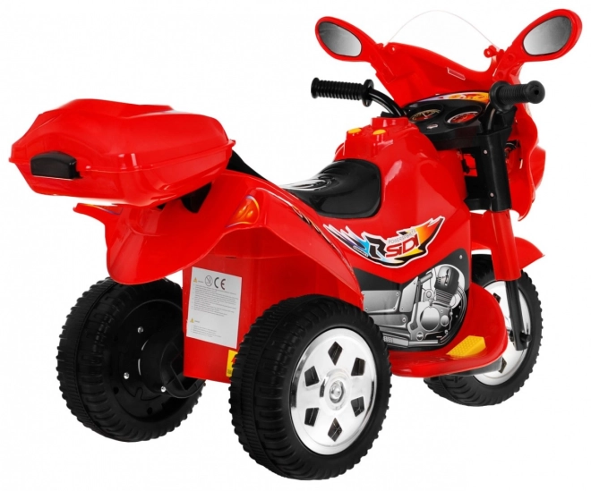 Tricicletă BJX-088 motocicletă electrică + sunete + lumini – Červená
