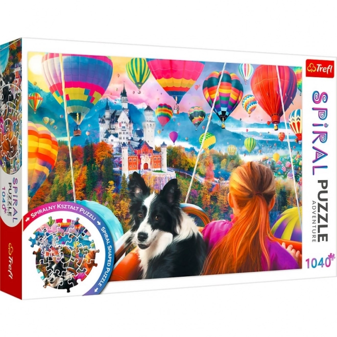 Balónkový festival Spiral Puzzle