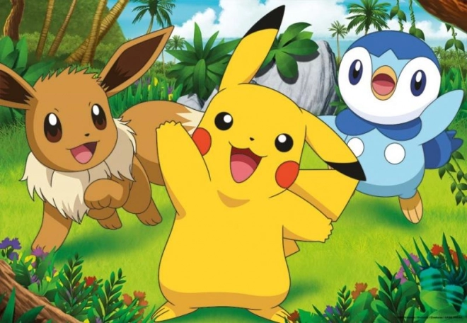 Puzzlí Pokémony 2x24 ks
