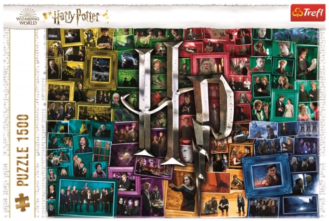 Skládačka 1500 dílků Harry Potter filmové scény