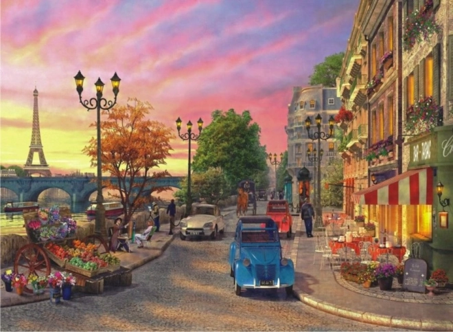 Puzzle Západ Slunce Nad Seinou 1000 Dílů