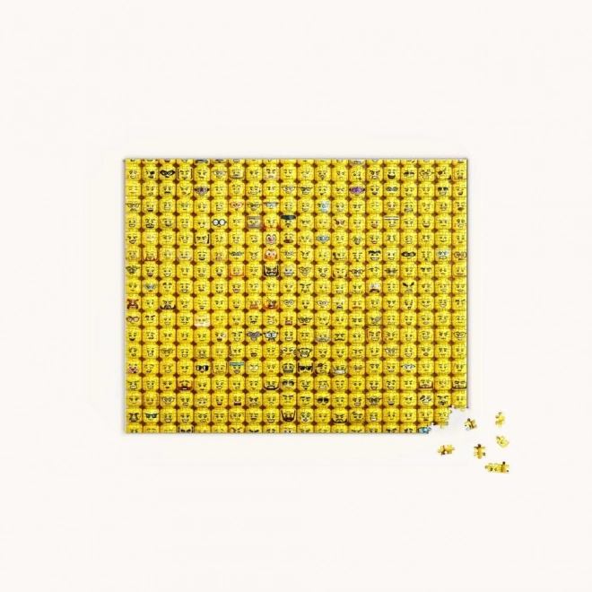 Chronicle Books LEGO obličeje minifigurek puzzle 1000 dílků