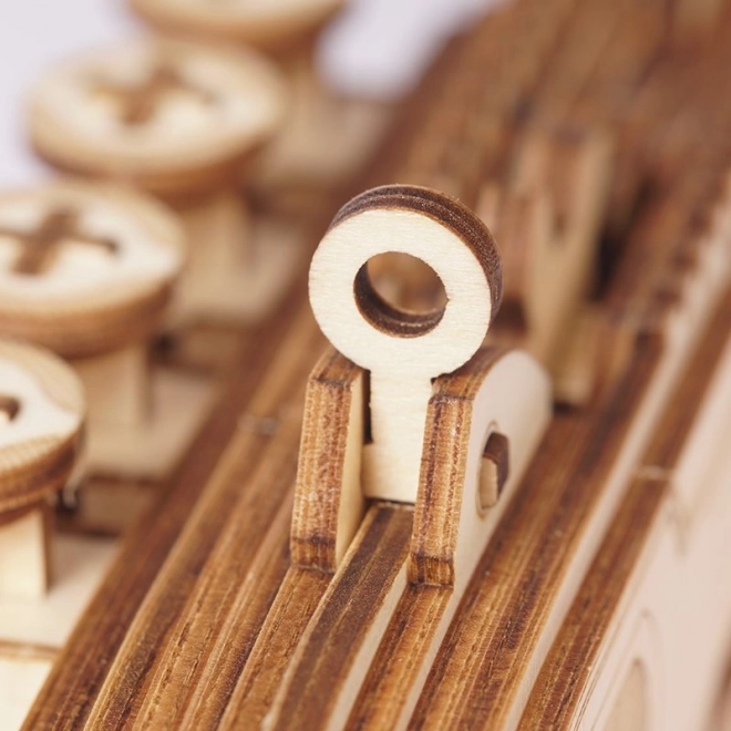 RoboTime 3D dřevěné mechanické puzzle Brokovnice Terminátor