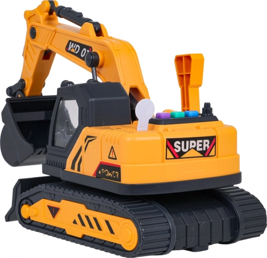 Světla a zvuky jako na skutečné stavbě