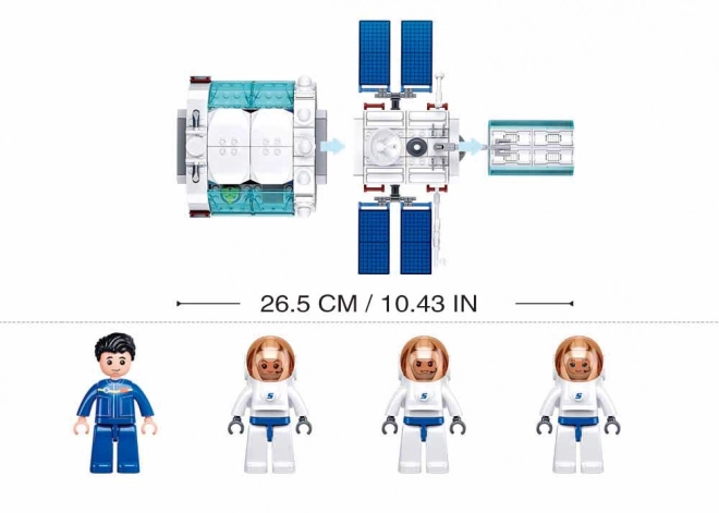 Sluban vesmírný řídící modul základní stanice Dream Space