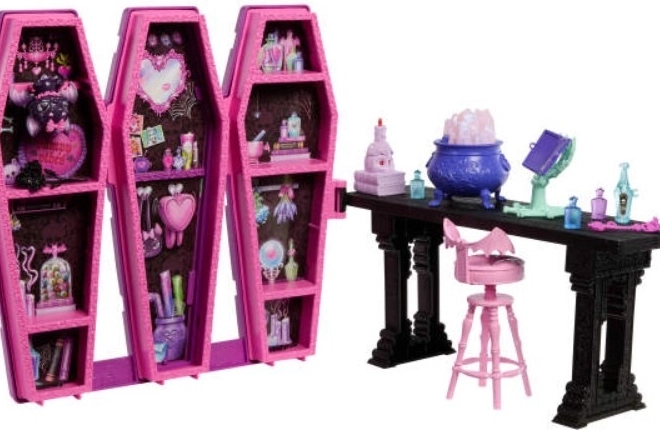 Zábavná sada Monster High Draculaura - Tajná místnost elixírů