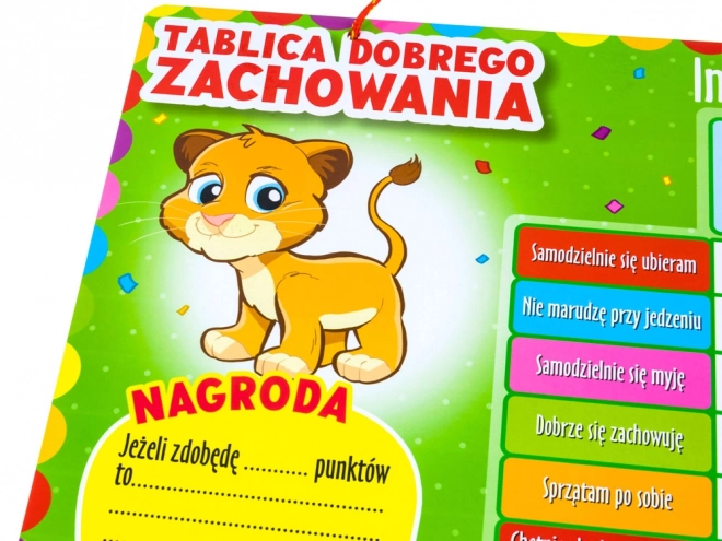 Tabule dobrého chování MULTIGRA