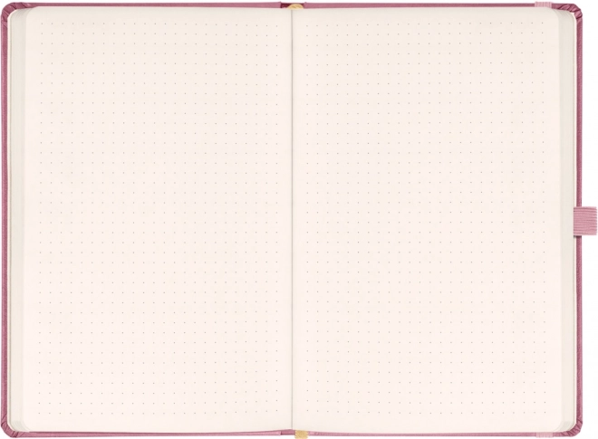 NOTIQUE Notes Aprint Neo, růžový, tečkovaný, 15 x 21 cm