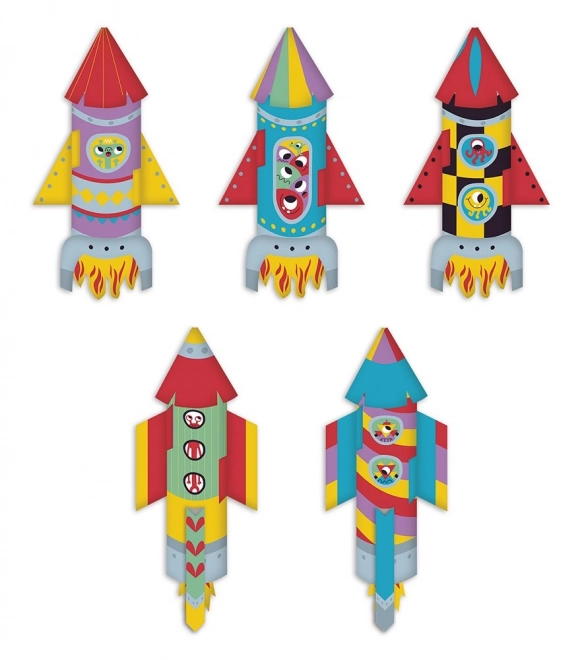 JANOD Mini origami Rakety