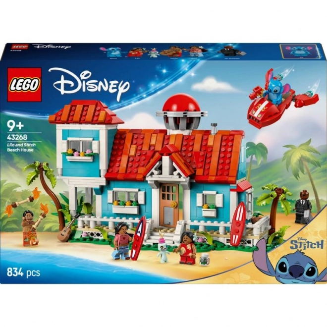 LEGO Disney 43268 Lilo a Stitch - Domek na pláži