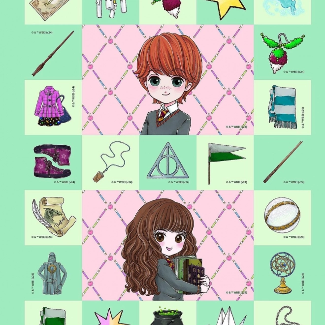Samolepkový sešit Harry Potter s 1000 samolepkami