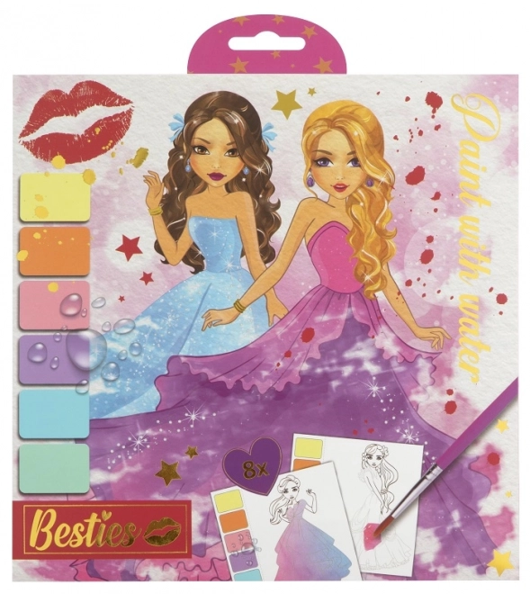 Malování s vodou Besties