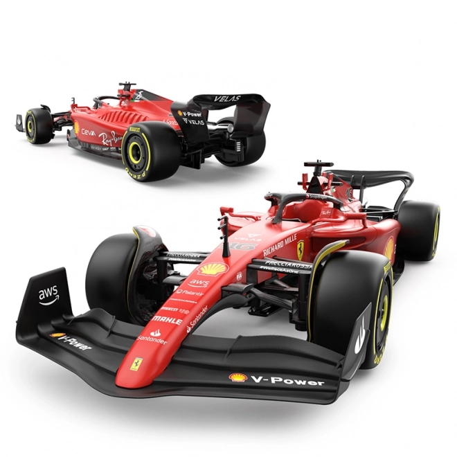 Dálkově ovládaný model Ferrari F1-75 1:12 červený