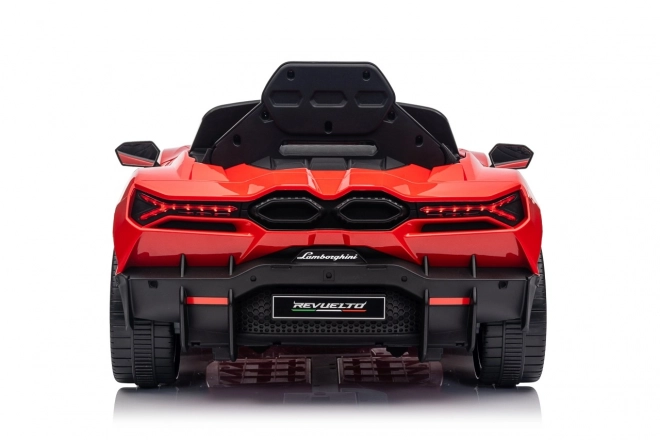 Dětské auto Lamborghini Revuelto červené