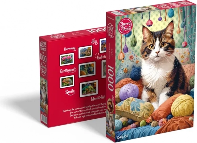 Cherry Pazzi puzzle Kočka v přízi