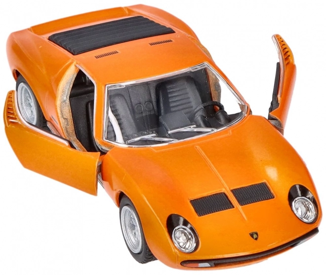 Kovový model Lamborghini Miura P400 SV 1971
