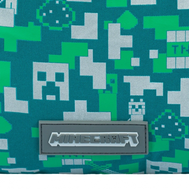 Kapesní batoh se stříbrným Creeperem z MINECRAFT